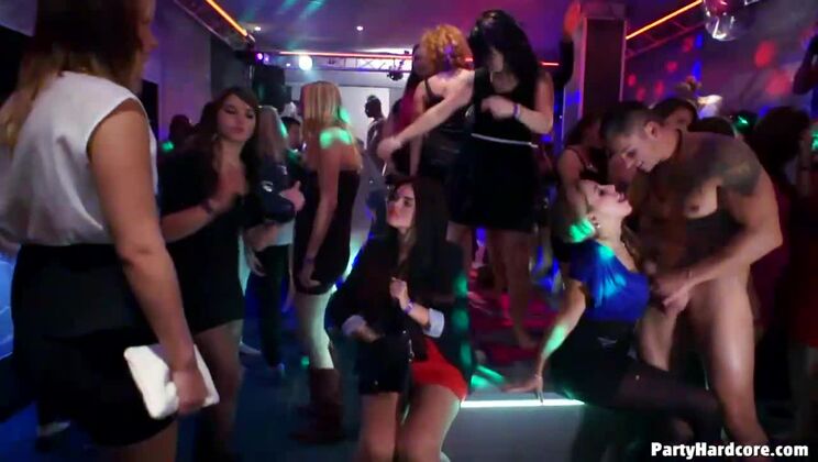 Swinger Party with Blonde Amateur Girls and Big Cocks