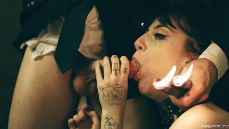 Ryan Madison fucks Charlotte Sartre hard in anal amateur scene