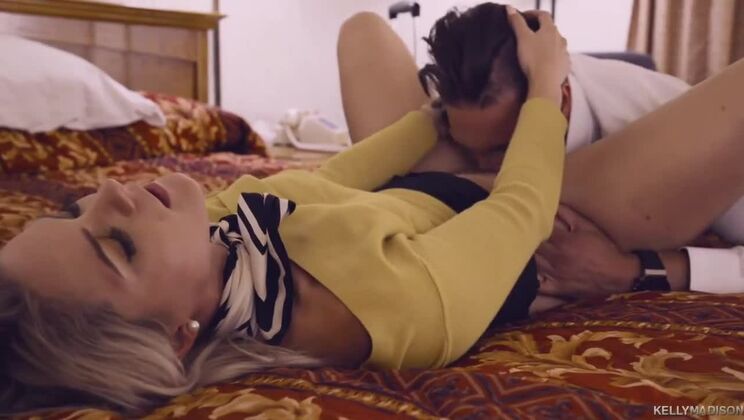 Quinton James fucks blonde Lisey Sweet hard with anal and creampie