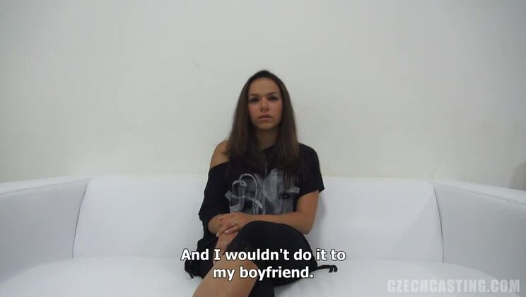 European Stunner Aneta in Steamy Casting Session