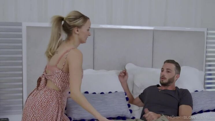 [MommyBlowsBest] - Step-Mom Pristine Edge Surprises with Rough Deepthroat - Pristine Edge