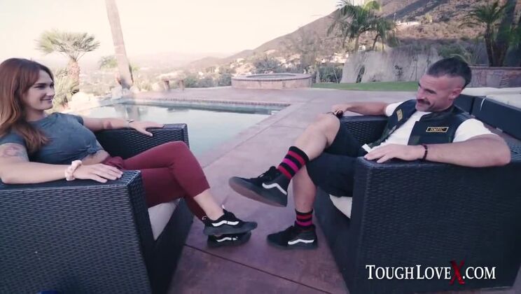 Siri Dahl BTS - Big Ass Redhead Takes Creampie