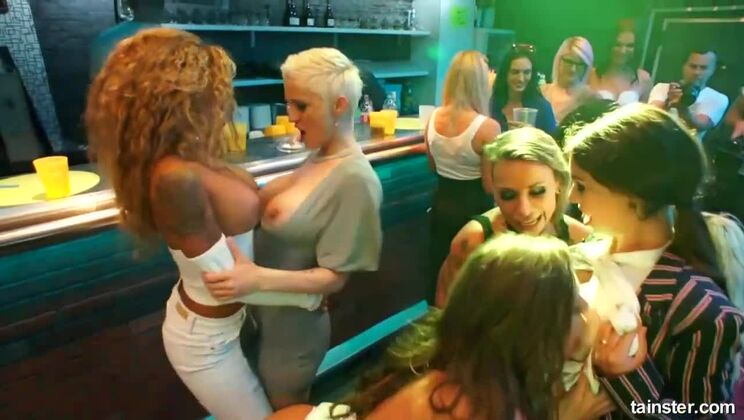 Tiffany Tatum & Tiffany Doll fuck Tina Kay in wild lesbian threesome - Big Tits & Pussy Licking