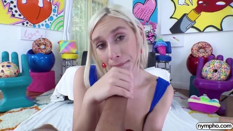 Kay Lovely's Wet Pussy - Blonde Teen Fucked Hard