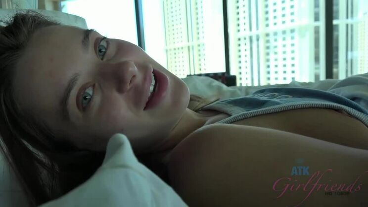 Lana Rhoades gets messy with a big facial load