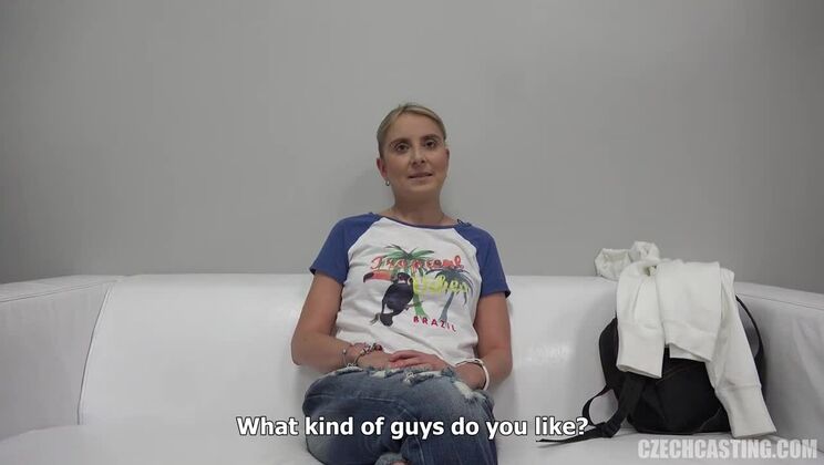 Sexy Czech Blonde Lucie Gets Naughty