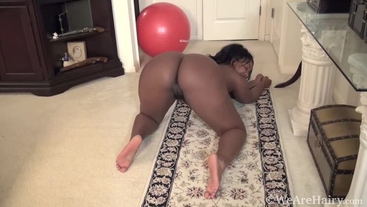 Bobbie Rains naked solo play with big tits