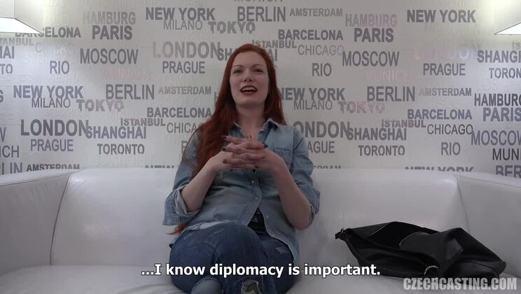 Admirable Nikola - Czech Redhead Casting