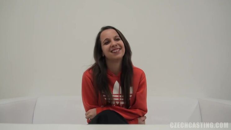 European Casting: Brunette Kristyna’s Debut