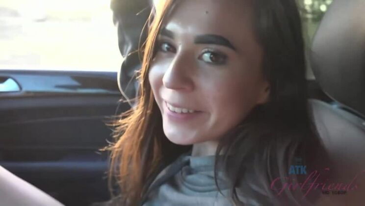 Brunette Beauty Ariel Wants Lava and Love