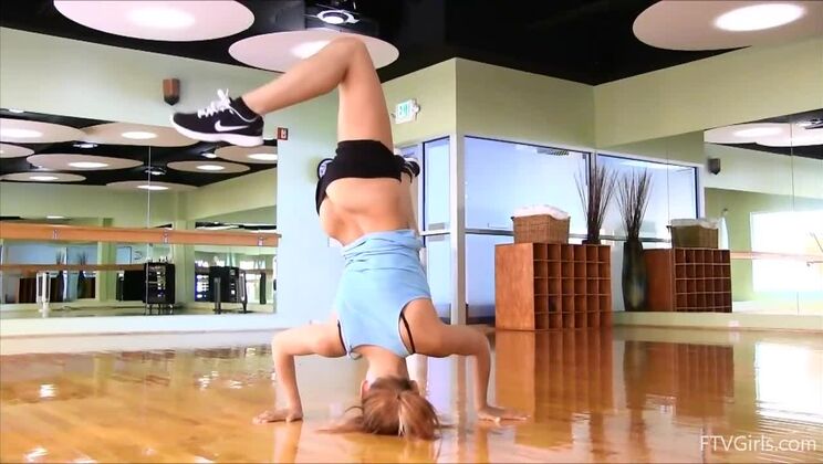 Fit Teen Anita Naked and Alone