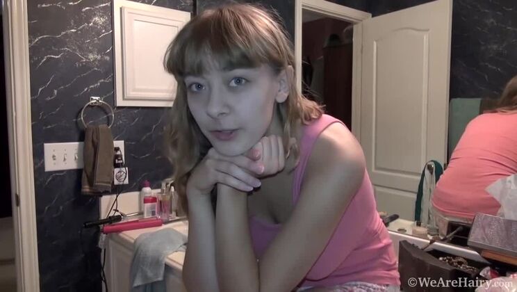 Dani Gets Hairy Before Her Next Solo Video