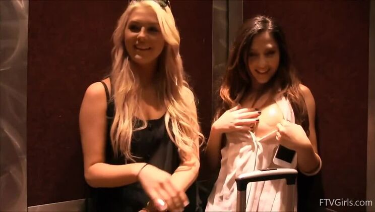 Chloe's Lesbian Shower Fun 4