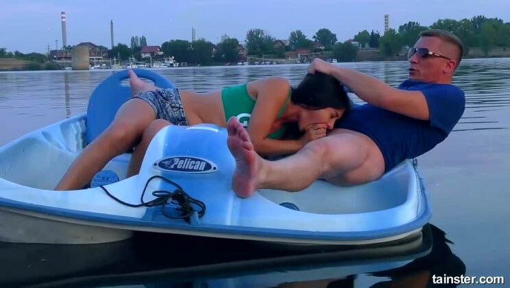 Shrima Malati's Boat Handjob And Deepthroat
