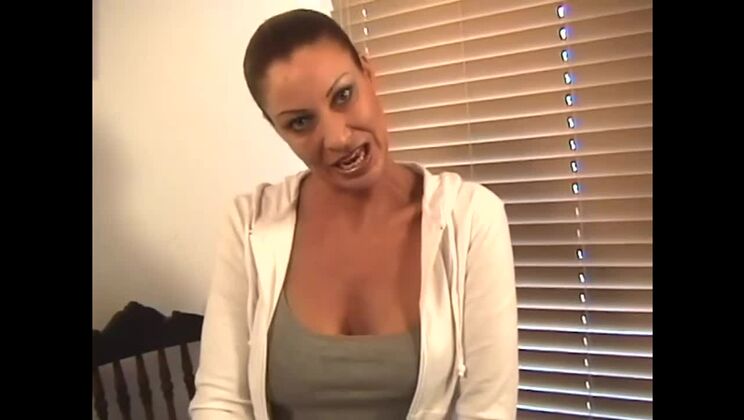 Vanessa's huge knockers on a slim body