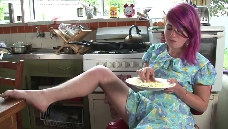 Alone in Kitchen with Sex Toys - Lilith