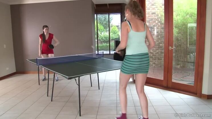 Table Tennis Fun with Nichole and Taliah
