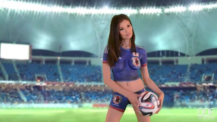 Brunette Miyuki Son: Solo in Japan