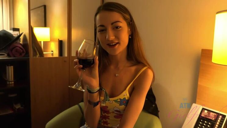 Lily Adams Fingers Herself, Squirts a River