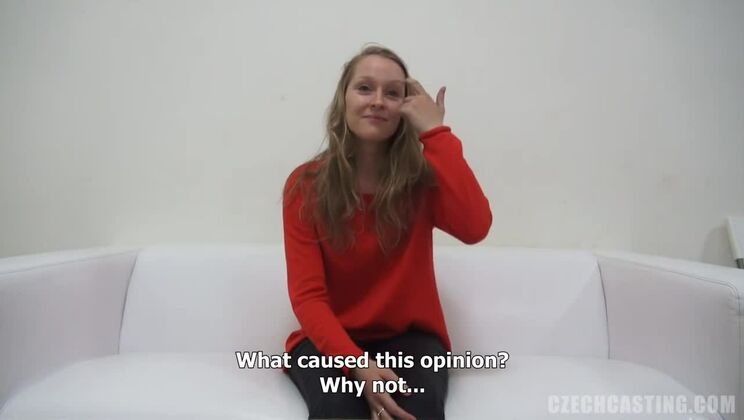 Blonde Bombshell Barbora Euro Babe