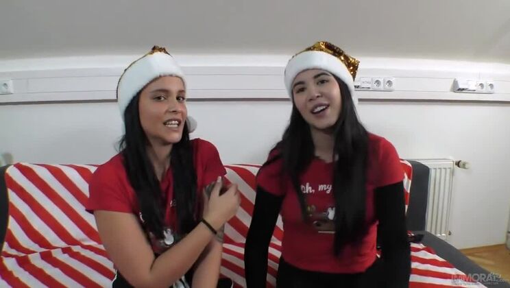 Pregnant Stepdaughter Jennifer Mendez Gets Wild On Xmas