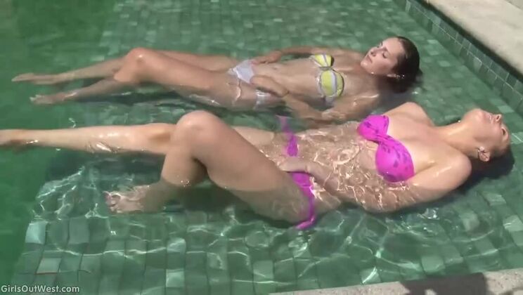 Outdoor Lesbian Action: Cleo & Eli May Unleashed