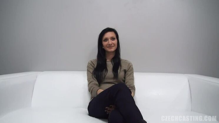 Czech Classy Dana in European Brunette Casting