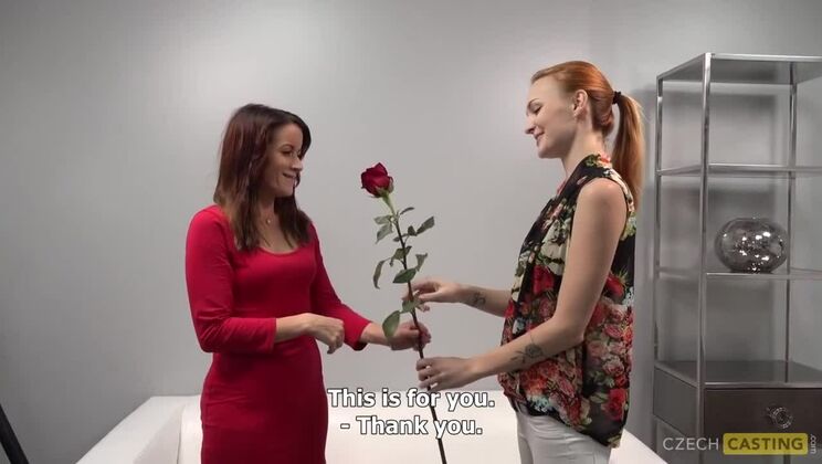 Czech Lucka Brunette Anal Casting