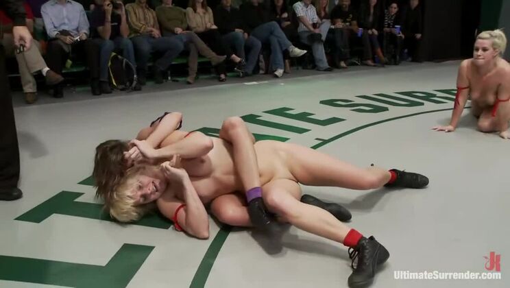 Mellanie Monroe, Tara Lynn Foxx and Ariel - BDSM Fight League