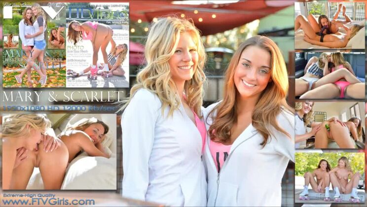 Sexy Young Lesbians Enjoying Nudist Fun