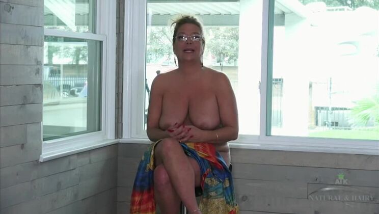 Hairy Karen Summer in Mature Porn Action