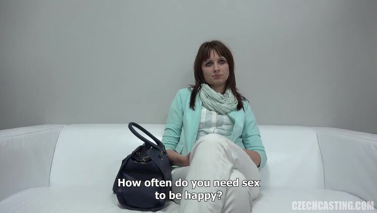 Czech Adorable Tereza - Brunette Casting