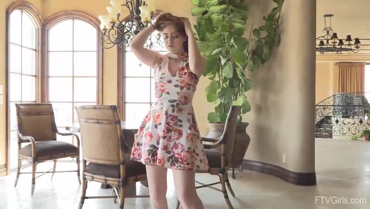 Sutton’s Upskirt Tease - Toy Masturbation