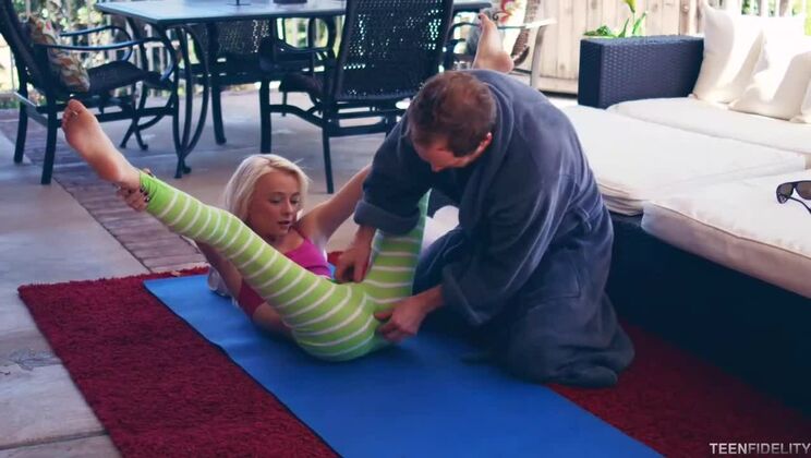 Outdoor Sex with Big Cock Ryan Madison and Blonde Maddy Rose