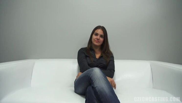 Czech Brunette Casting in POV Style