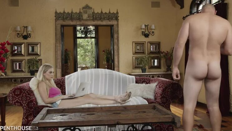 Blake Blossom's Teen Tits Bounce