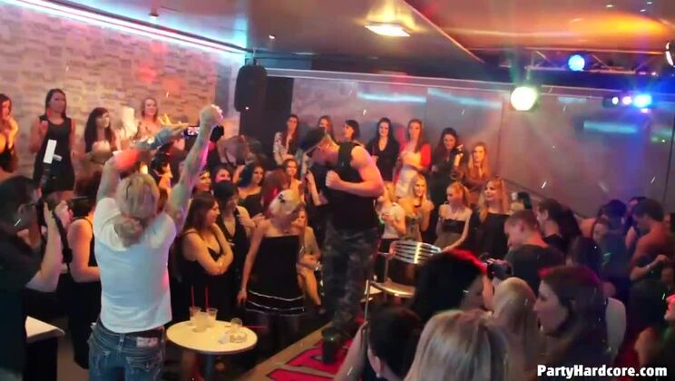 Party Girls in Stockings & Heels - Lingerie Fun