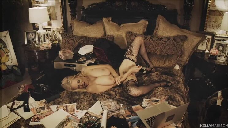 Mature Blonde Kelly Madison's Halloween Fun