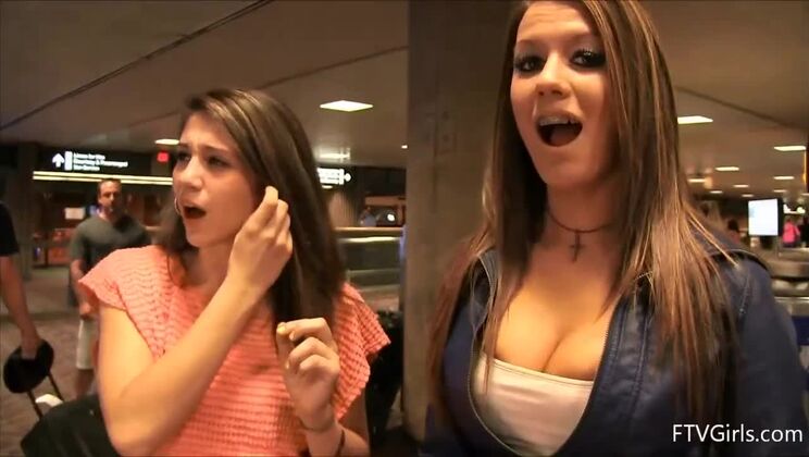 Young Lesbians Hazel and Kelsey First Time Together