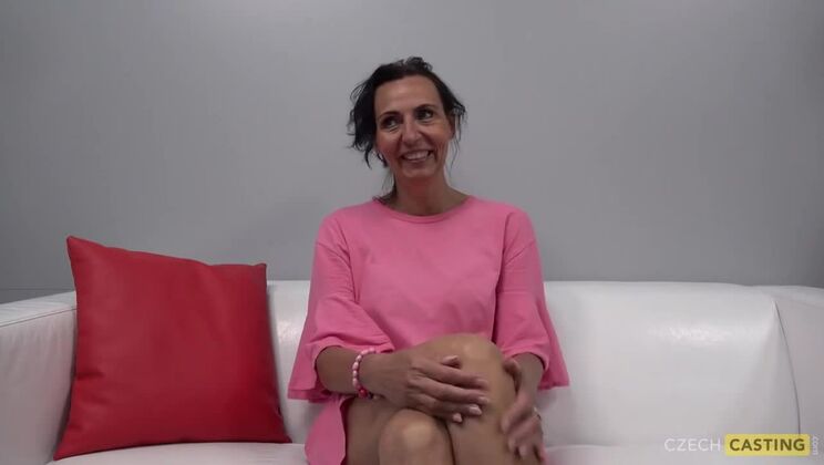 Czech Brunette Klaudie Casting