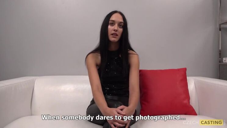 Brunette European Lucie Anal