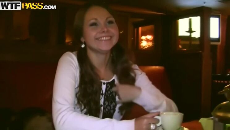 Russian Teenager Gets Picked Up for Threesome Fuck