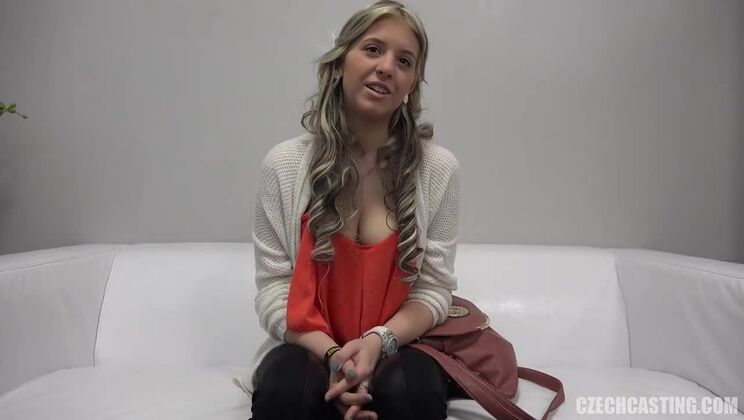Casting with Karolina - Czech Blonde
