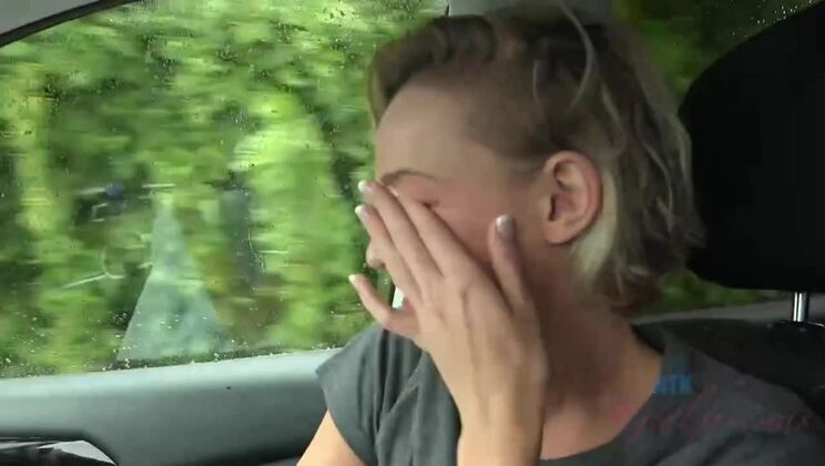 Emma Hix Gets Car Play and Fingering Action