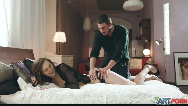 Timur Makes Ariadna Scream in High Heels