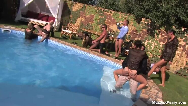 Lesbian Pool Play with Jasmine Black Vol. 4 Part 2