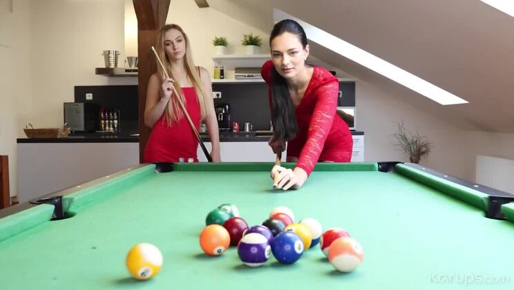 Redhead, Asian, and Blonde in a Threesome