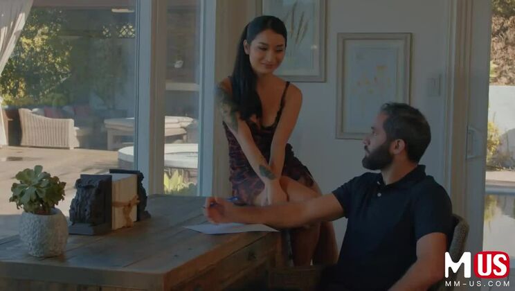 Asian Tattooed Bodyguard - Avery Black