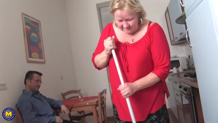 Big Boobs Blonde Mature Fucked