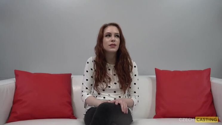 Czech Brunette Anna Plays with Toys